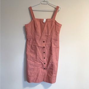 Pink mini dress